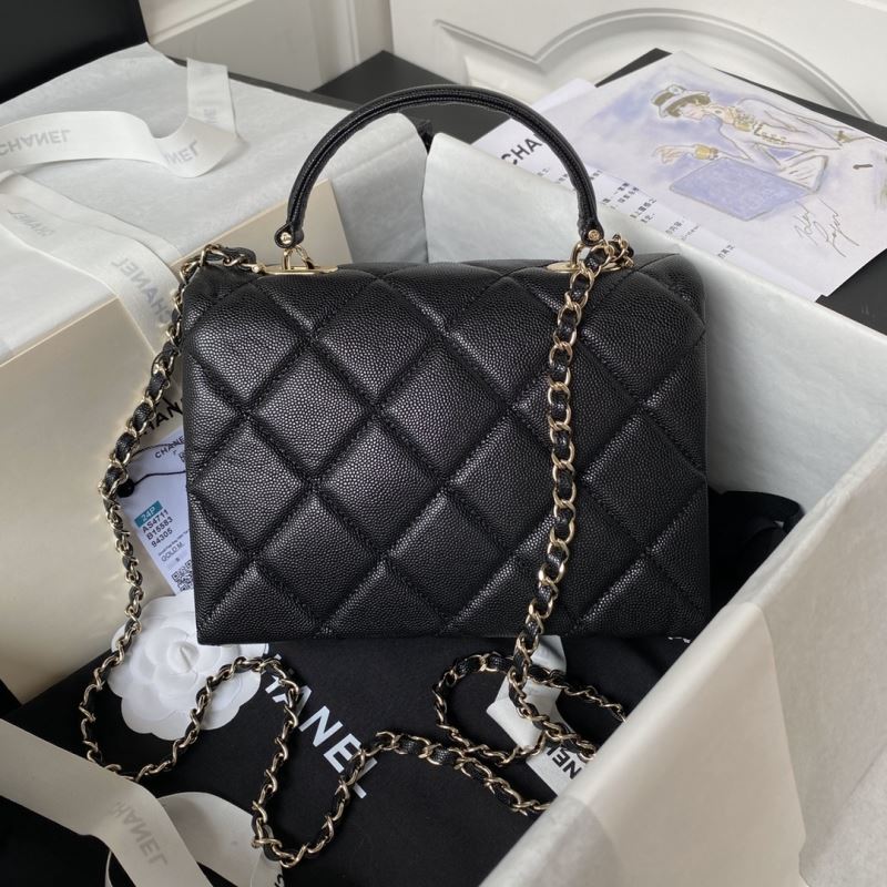 Ch**el top handle bags